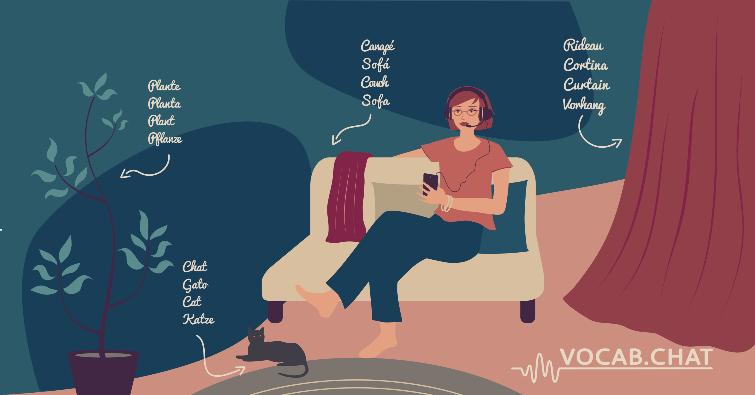 Facebook banner illustration - Vocab - Arizelum